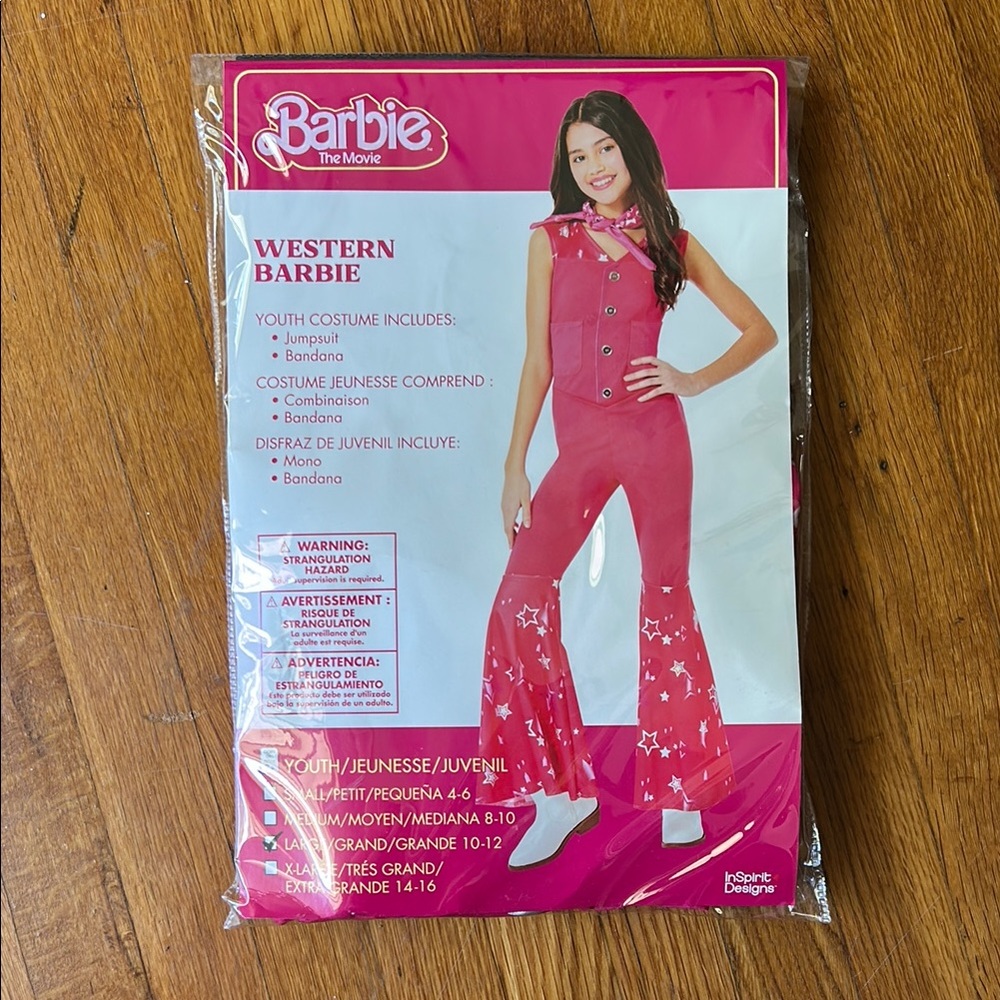 Barbie Pink Flared Jumpsuit Retro Style